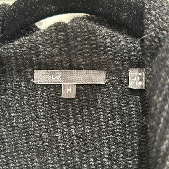 VINCE SWEATER COAT WITH HOOD - Picture 2 of 6